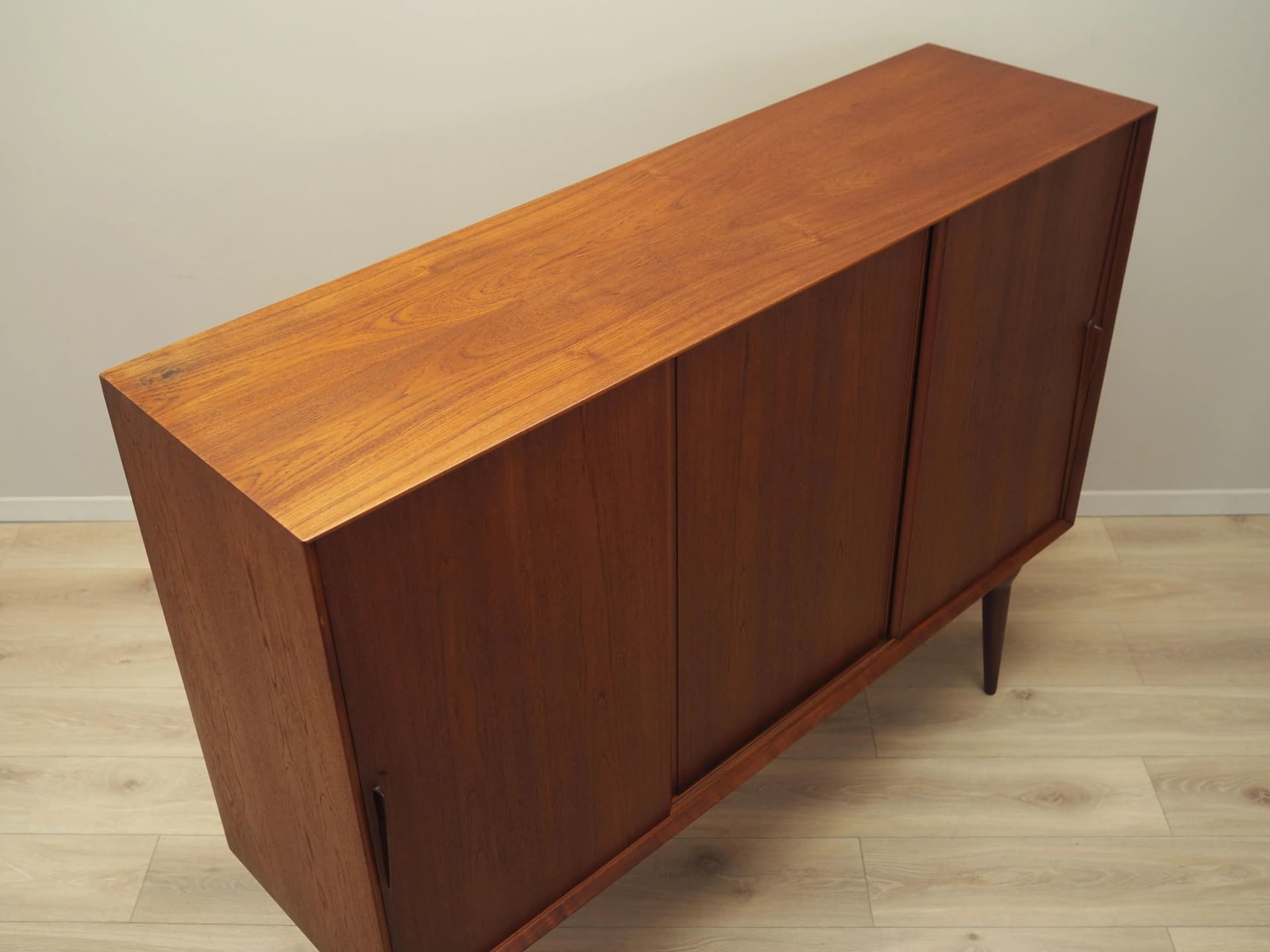 Highboard, teak brązowy ciemny, Omann Jun, Dania, lata 70. - 39283