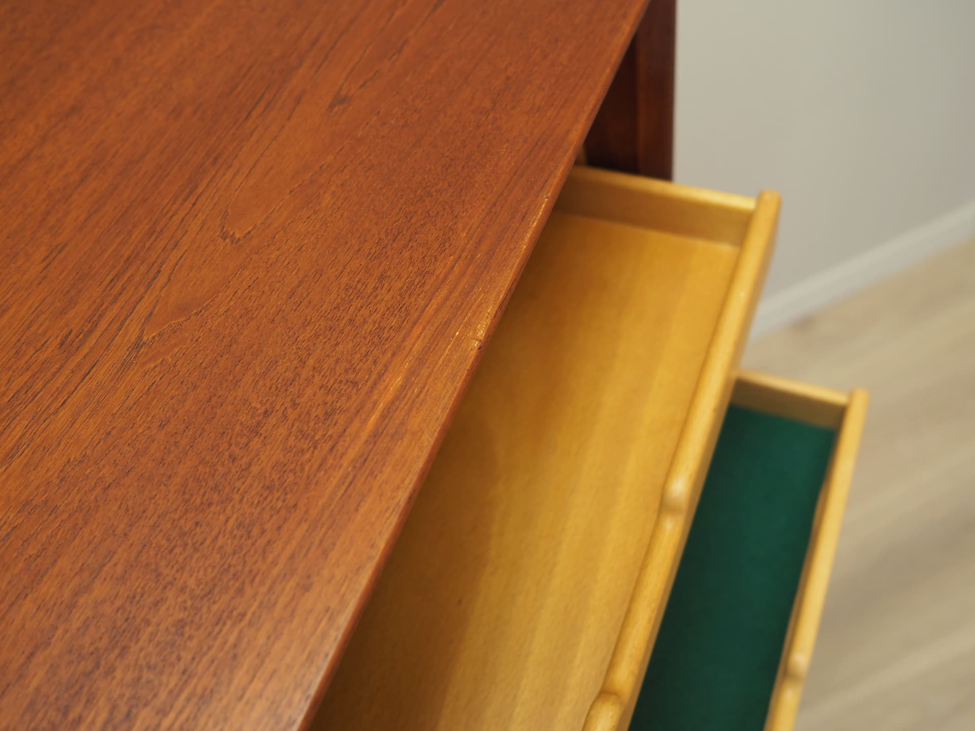 Highboard, teak brązowy ciemny, Omann Jun, Dania, lata 70. - 55990