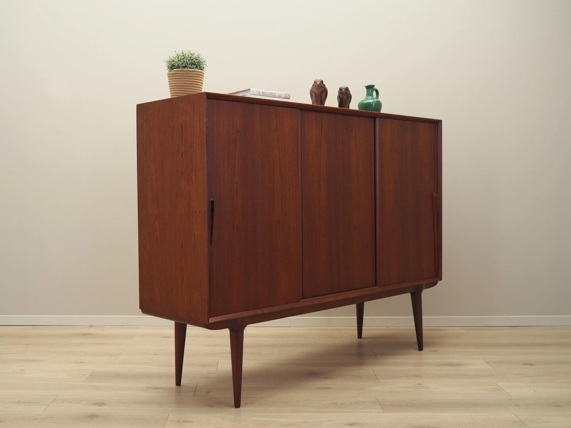 Highboard, teak brązowy ciemny, Omann Jun, Dania, lata 70. - 39281