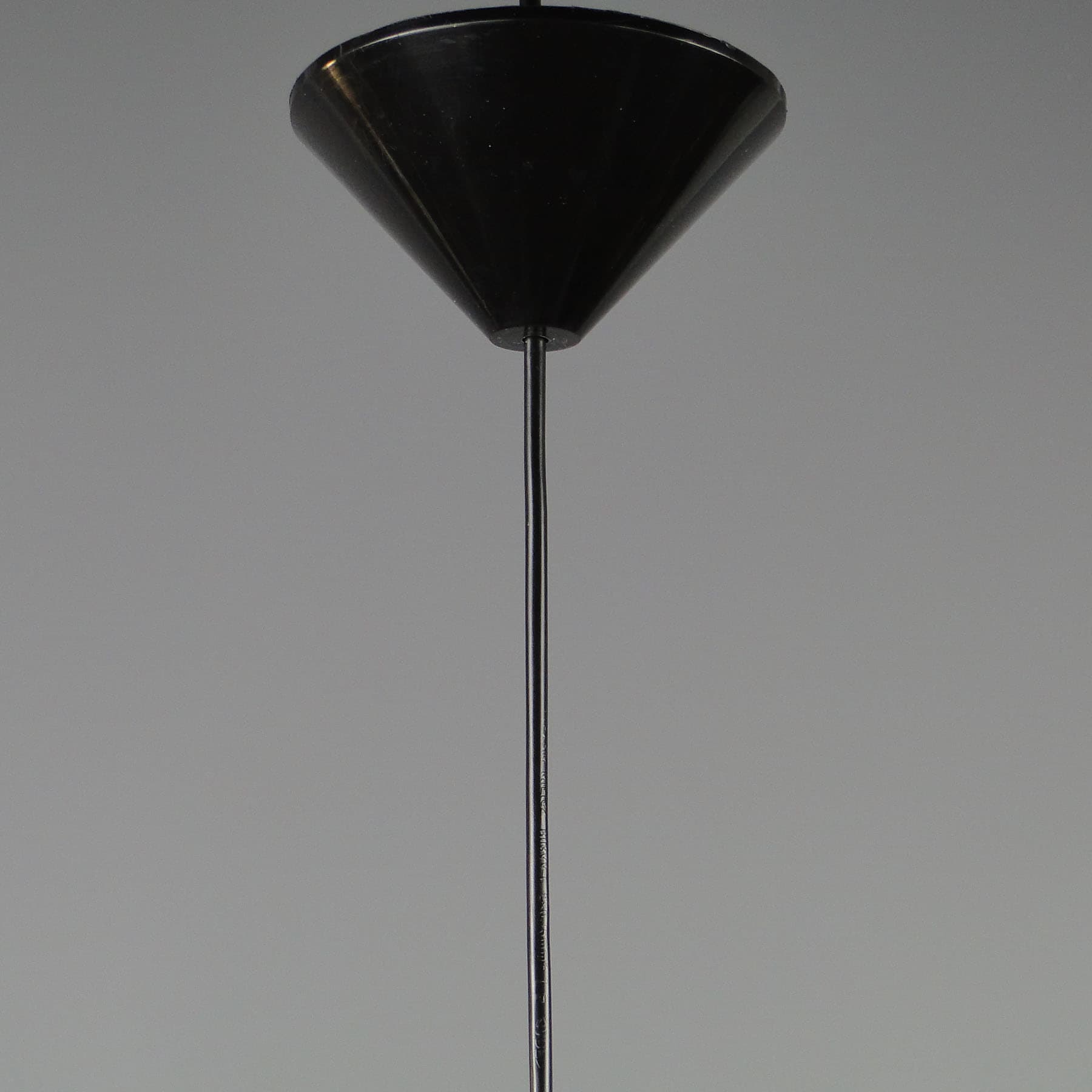 Pendant lamp Pop Art, yellow glass, Polam, Poland, 1960s. - 40719