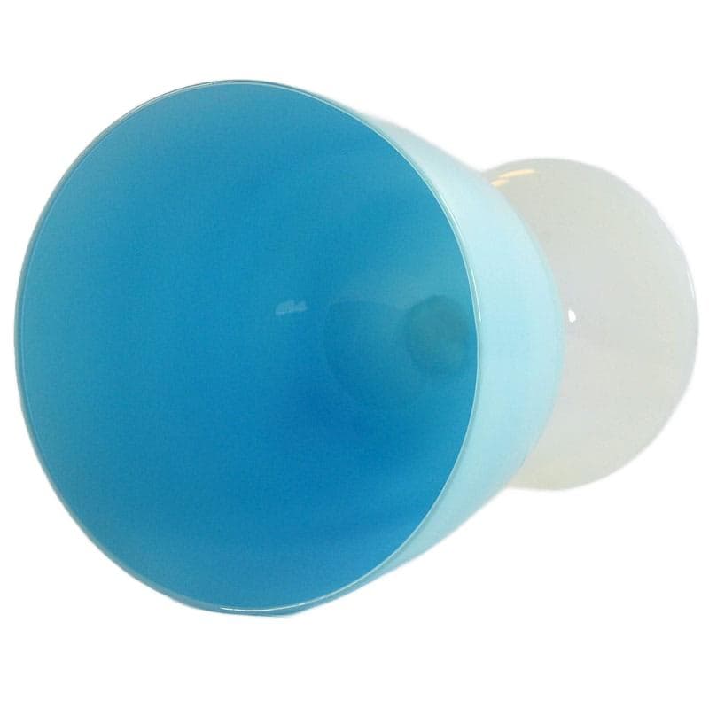 Jasnoniebieski wazon w kształcie pucharu, Empoli, Włochy, lata 60. - 4311