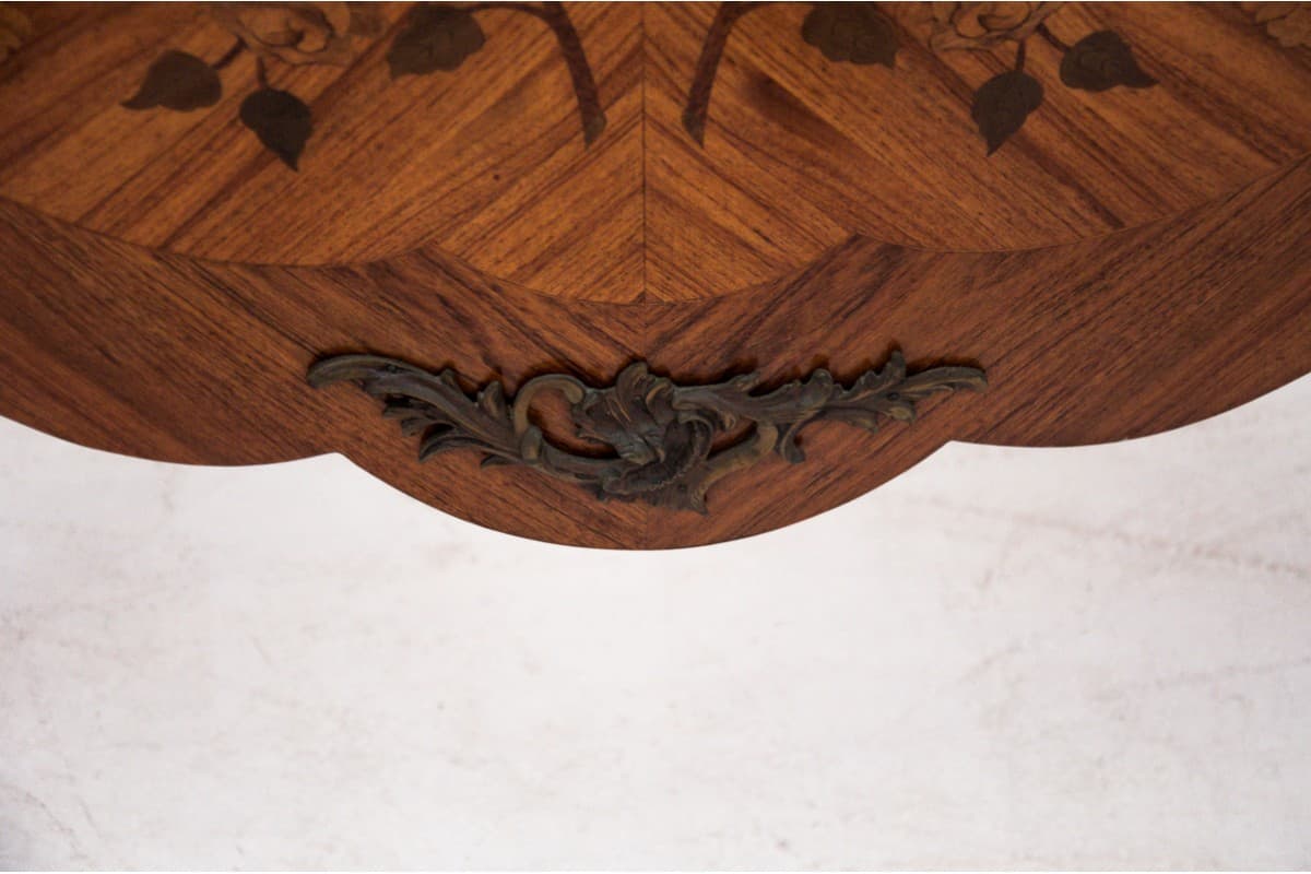 Komoda brzuchata, orzech brązowy, Francja, XIX wiek - 77709