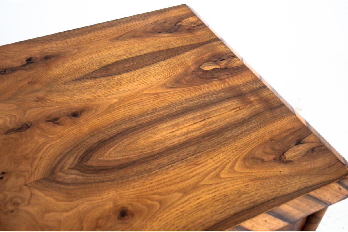 Komoda Biedermeier, orzech jasnobrązowy, Europa Północna, XIX w. - 77748