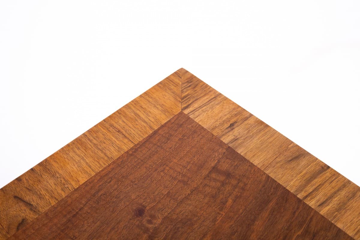 Orzechowe biurko w stylu art deco, Polska, lata 40. - 46913