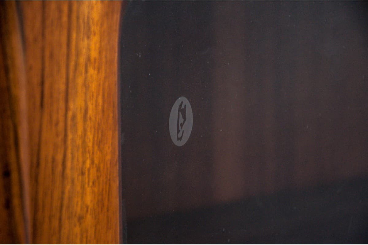 Witryna-biblioteka Biedermeier, drewno brąz, Europa Północna, XIX wiek - 78029