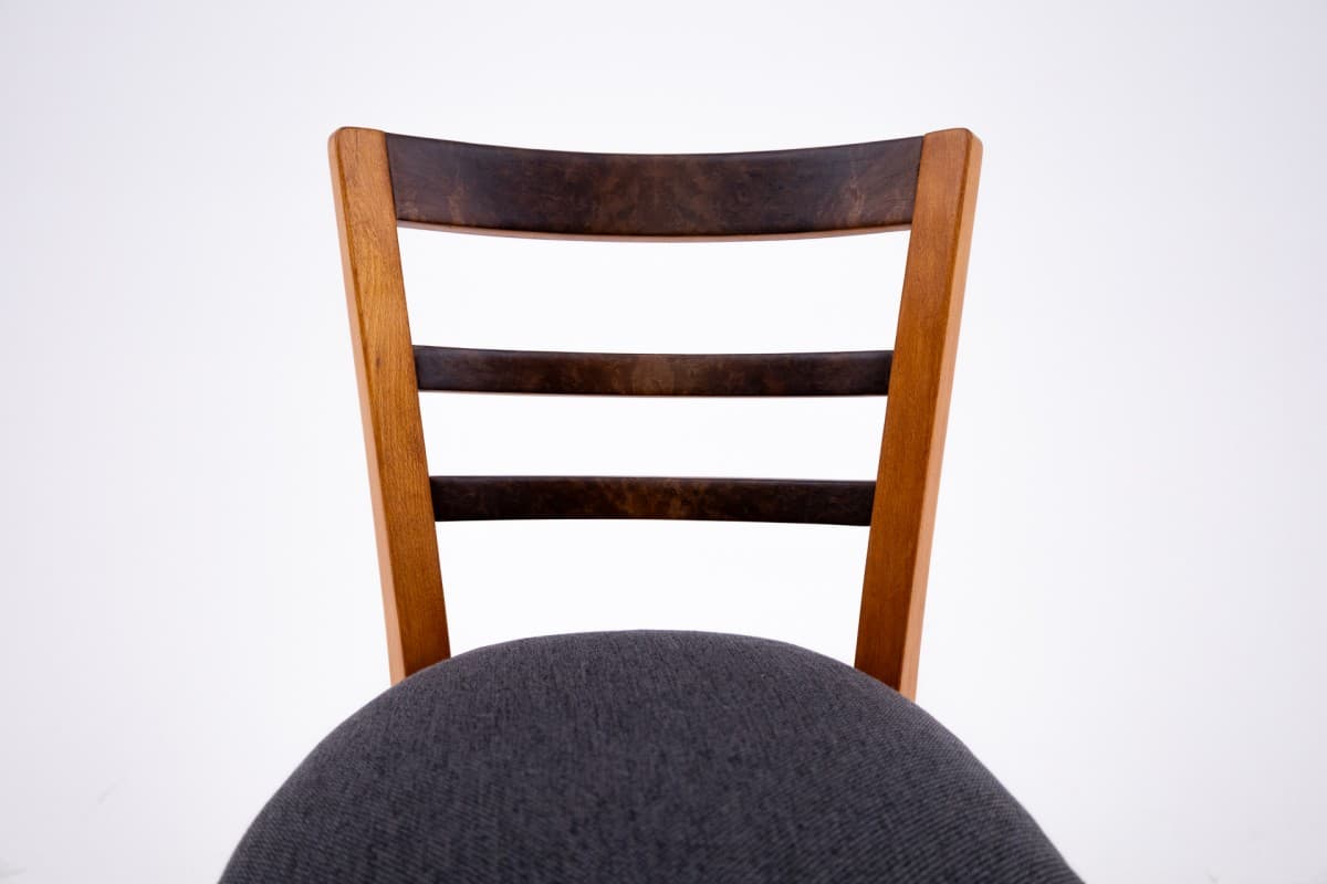 Vanity Set Art Deco, brown, walnut, Poland, 1940s - 77982