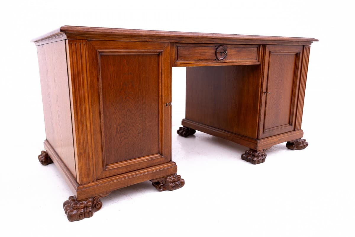 Oak Desk, Germany, 1930s - 47076