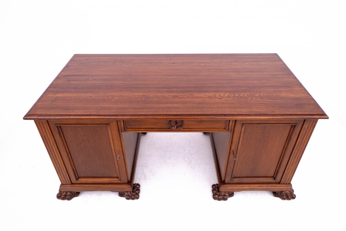Oak Desk, Germany, 1930s - 47073