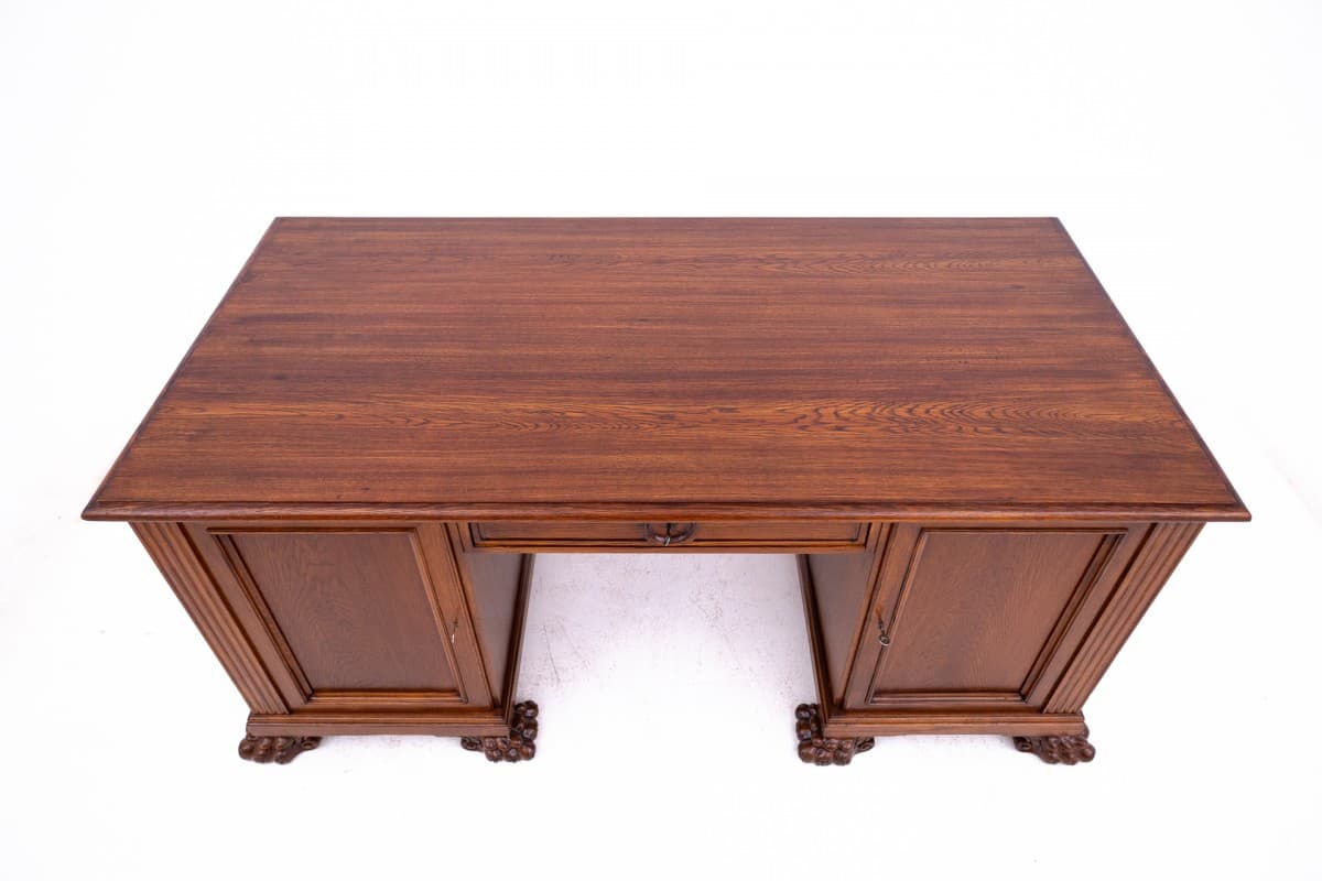 Oak Desk, Germany, 1930s - 47079