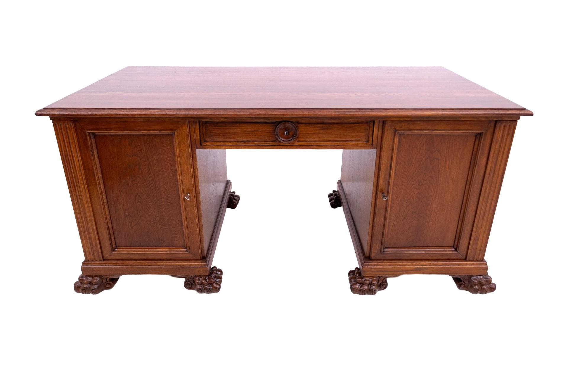 Oak Desk, Germany, 1930s