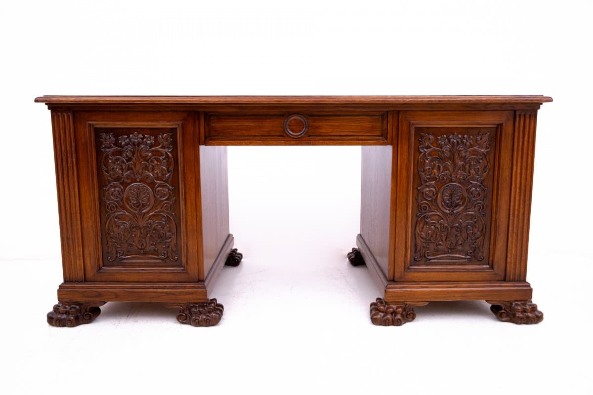 Oak Desk, Germany, 1930s - 47080