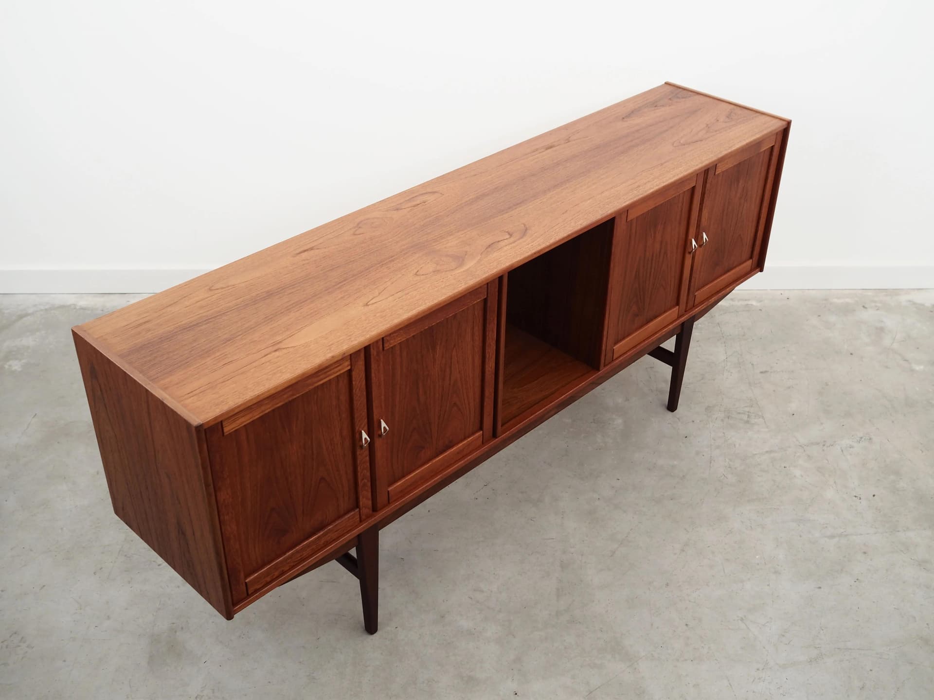 Sideboard, teak brązowy, Dania, lata 70. - 40097