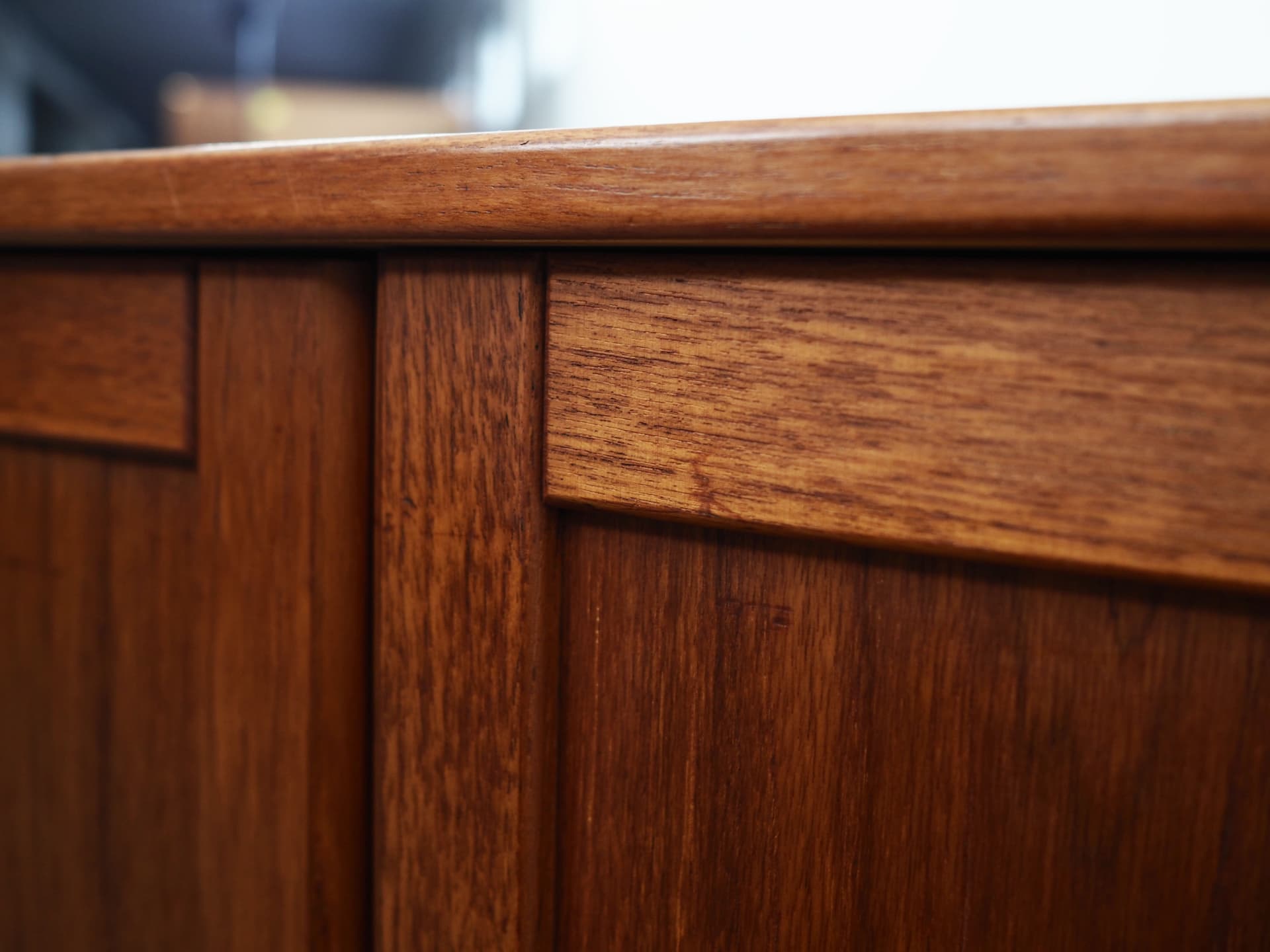 Sideboard, teak brązowy, Dania, lata 70. - 51453