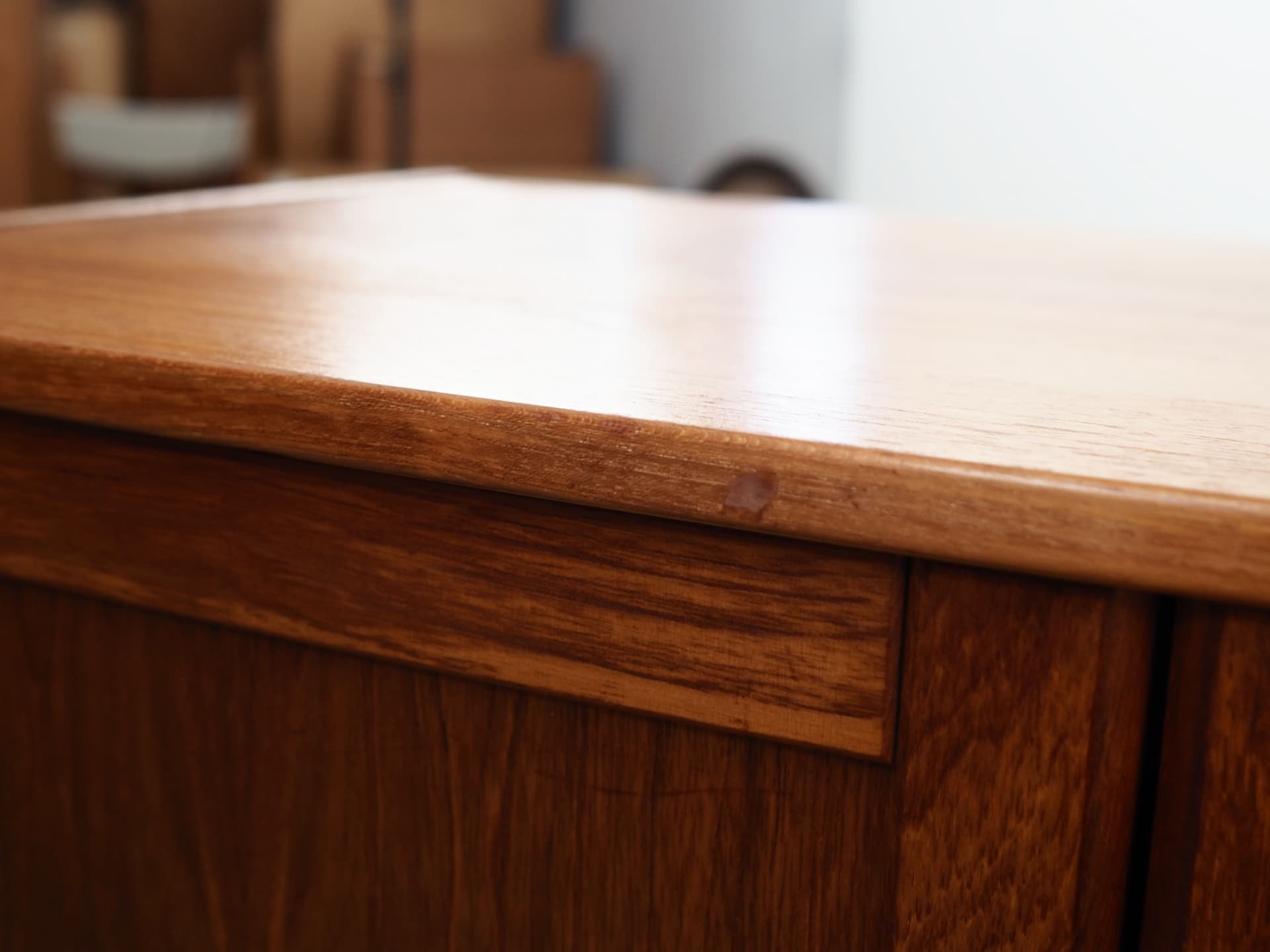 Sideboard, teak brązowy, Dania, lata 70. - 51452