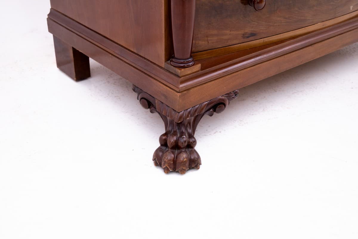 Mahoniowa sekretera, styl wiktoriański, Europa Północna, lata 90. XIX wieku - 47108