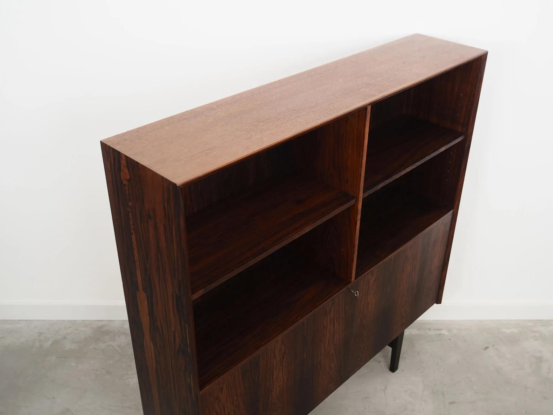 Bookcase, brown rosewood, Brouer Møbelfabrik, Denmark, 1960s. - 40060