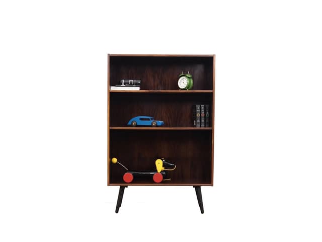 Bookcase, mahogany, Denmark, 1970s - DIMENSION