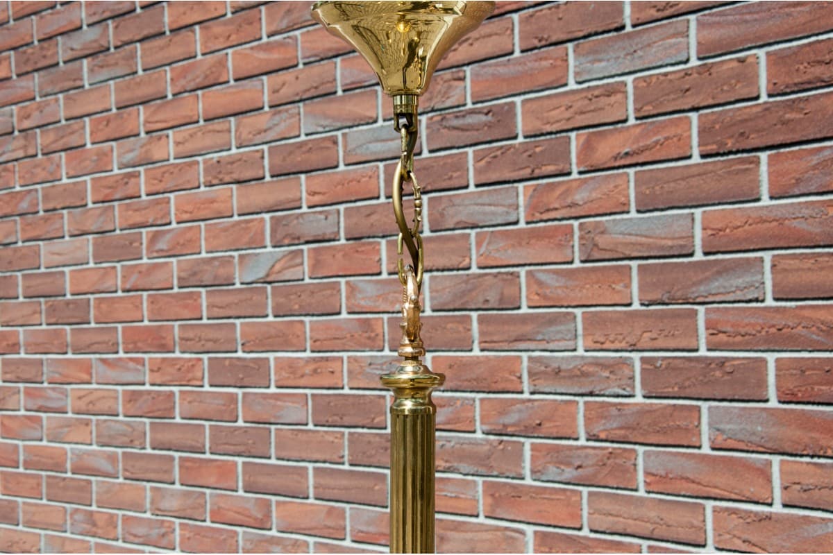 Żyrandol neobarokowy, mosiądz polerowany, Europa Zachodnia, lata 50. - 61050