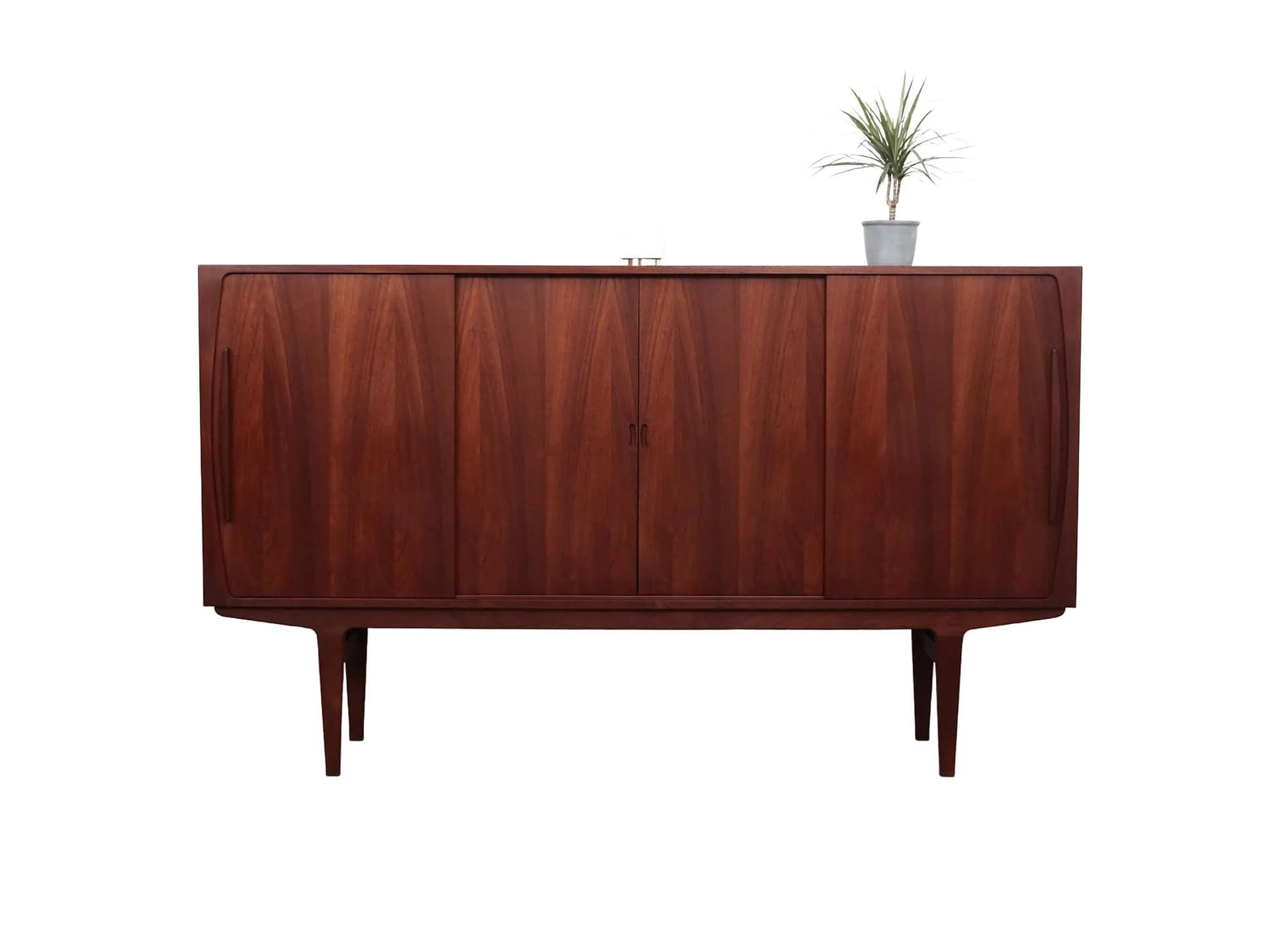 Highboard, teak brązowy ciemny, Dania, lata 60.