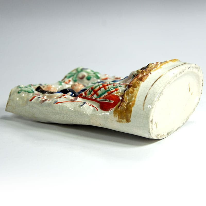 Figurka kominkowa Staffordshire, ceramika wielobarwna, Anglia, początek XX w. - 39886