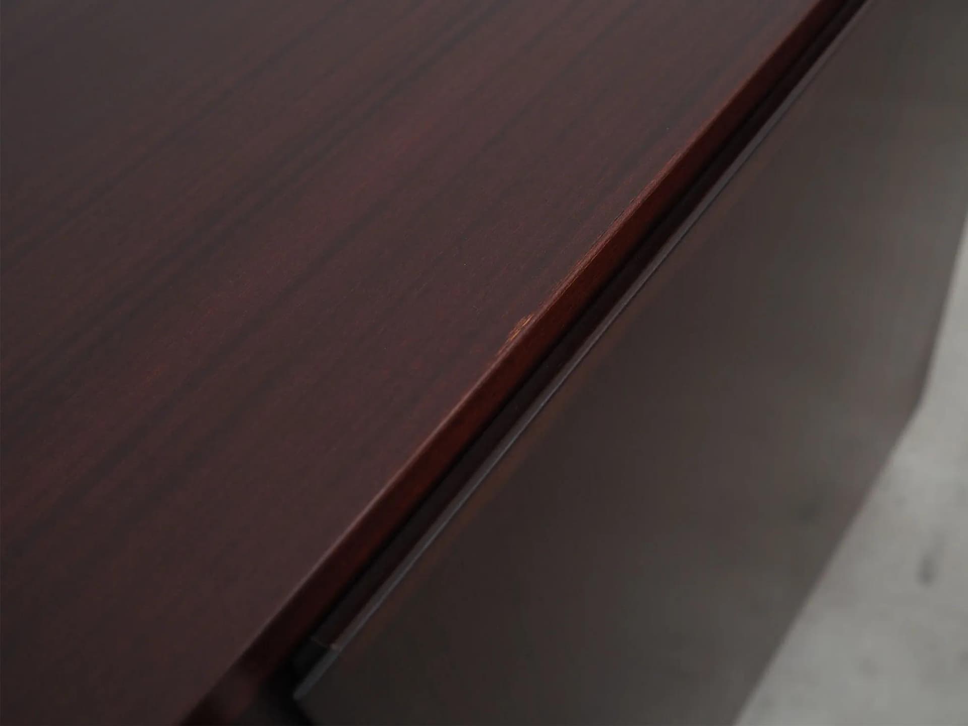 Cabinet, dark brown mahogany, Omann Jun, Denmark, 1960s - 40538