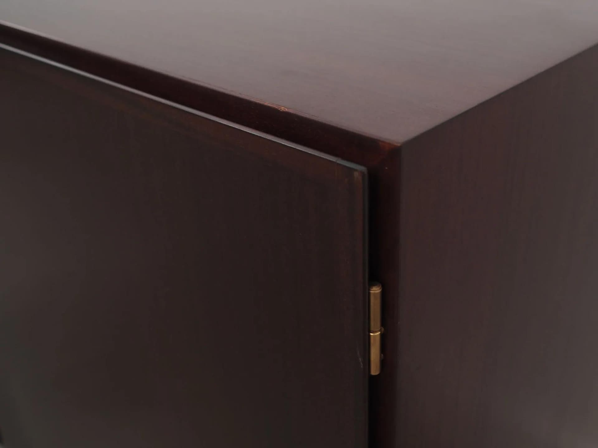 Cabinet, dark brown mahogany, Omann Jun, Denmark, 1960s - 40539