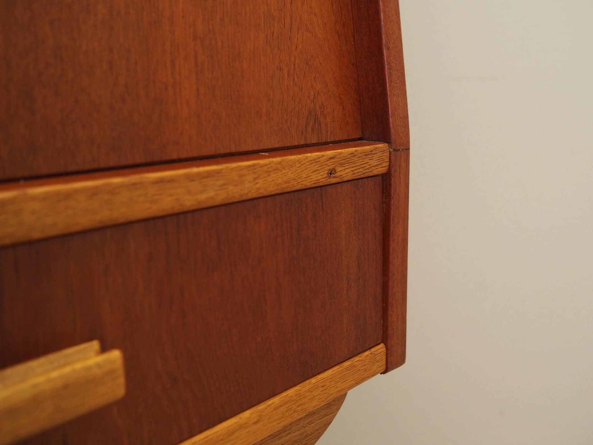 Highboard, teak brązowy ciemny, Dania, lata 60. - 40466