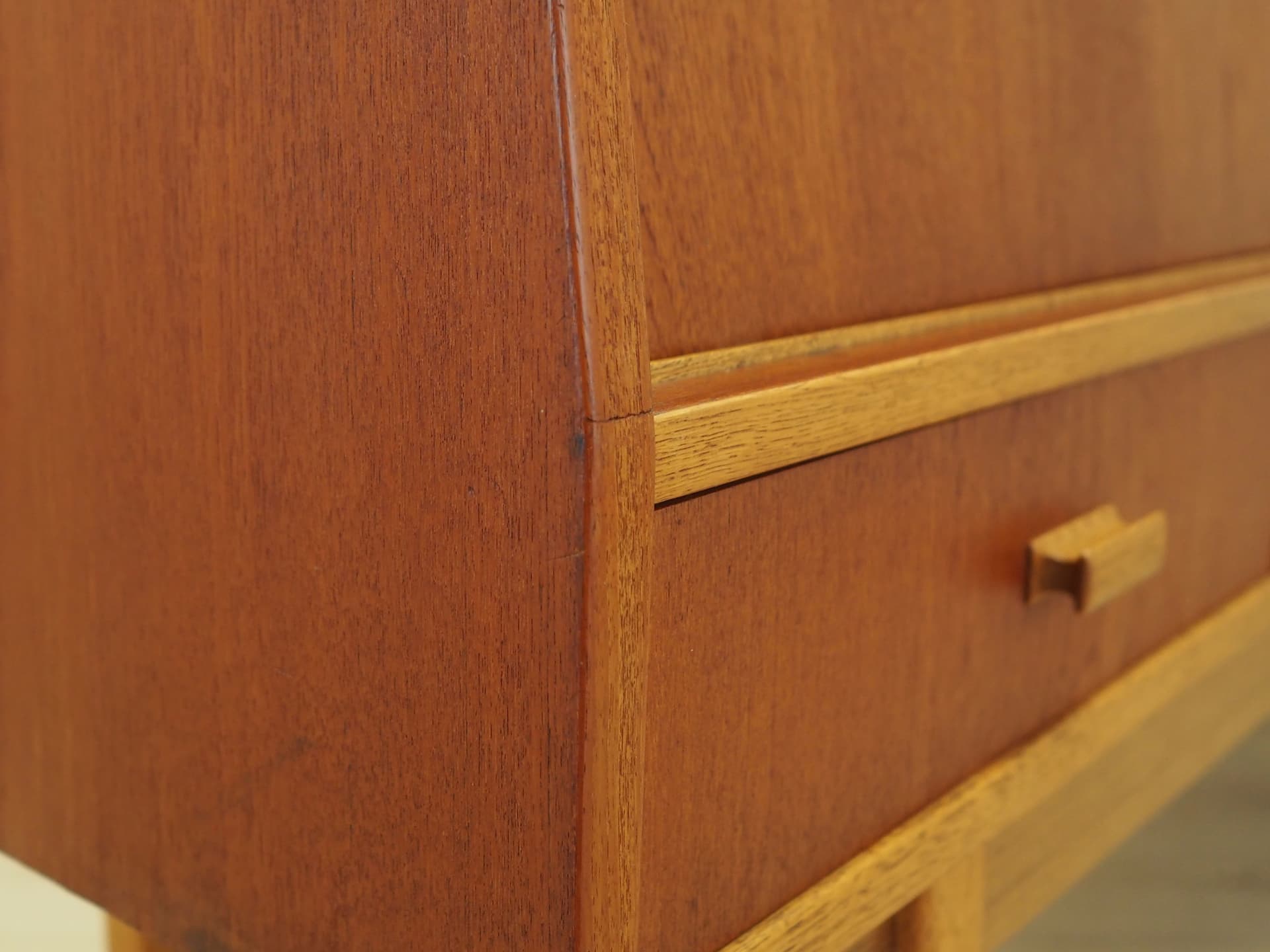 Highboard, teak brązowy ciemny, Dania, lata 60. - 51354