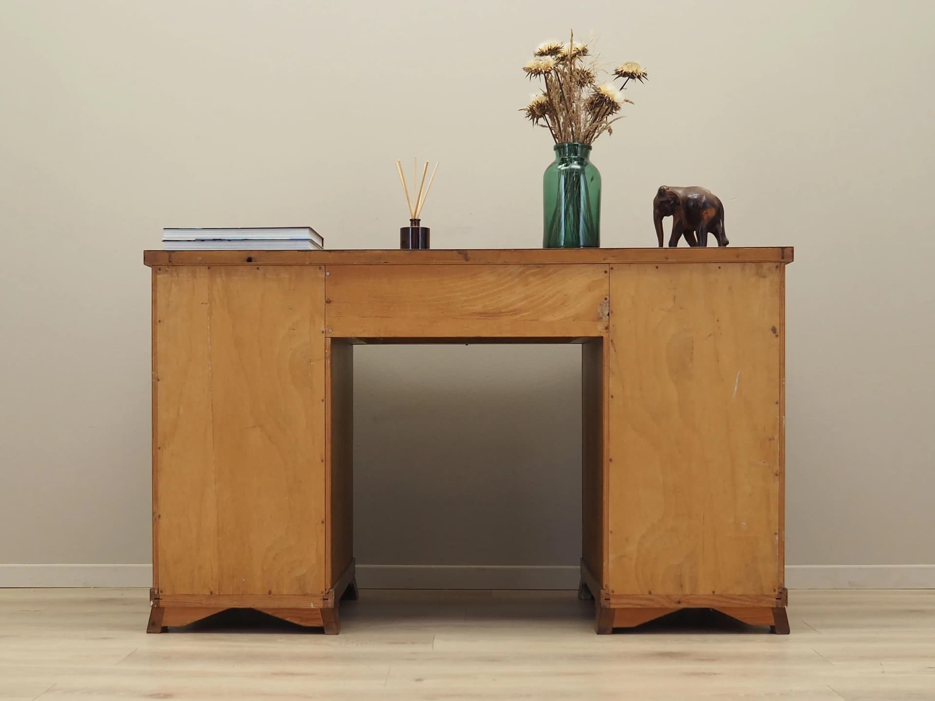 Desk, brown oak, Denmark, 1960s - 40441