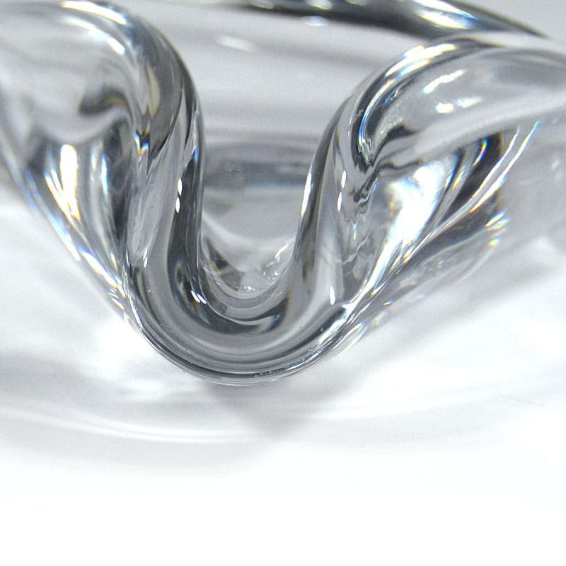 Popielnica kryształowa transparentna, Baccarat, Francja, lata 70. - 40209