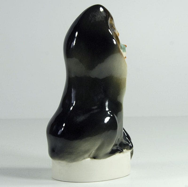 Figurka mandryl, wielobarwna porcelana, Rosja, lata 80. - 40174