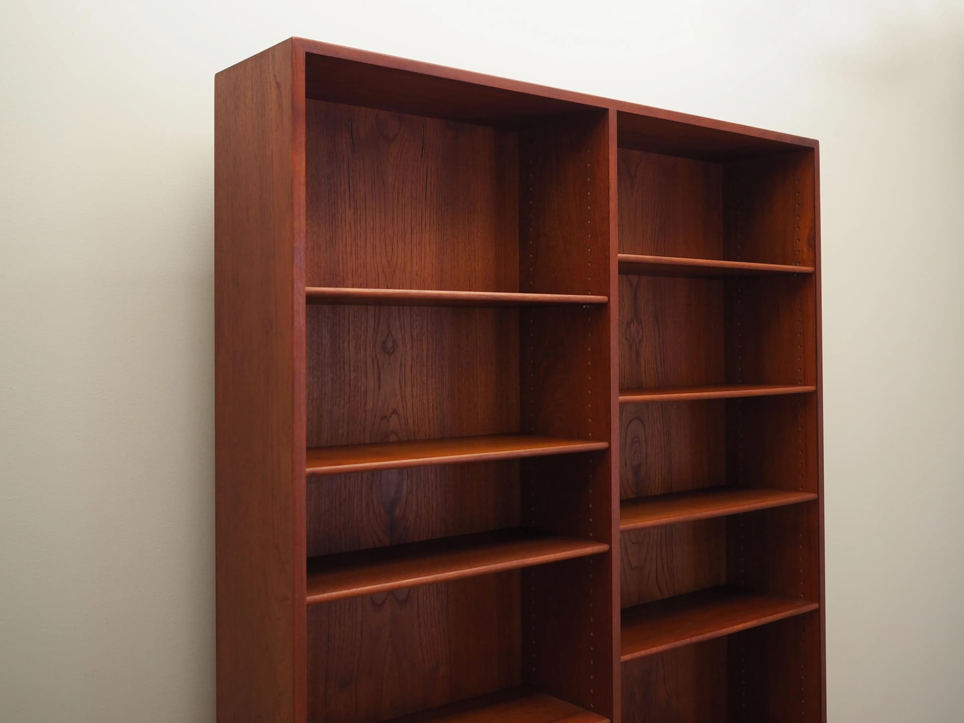 Bookcase, dark brown teak, by B. Mogensen, Denmark, 1960s. - 41160