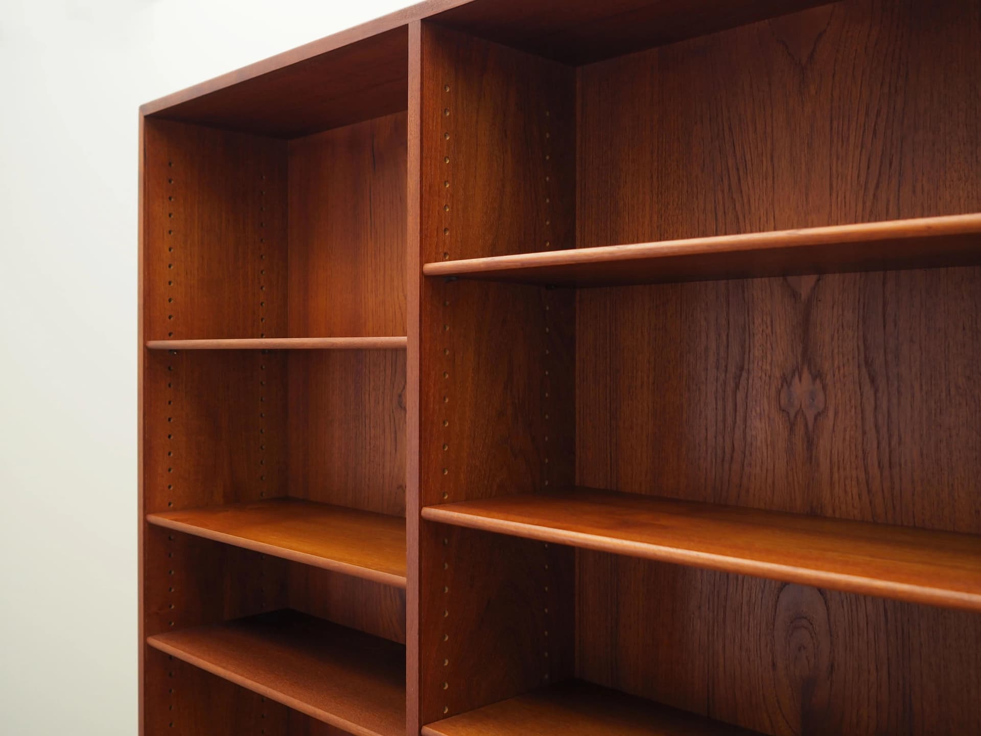 Bookcase, dark brown teak, by B. Mogensen, Denmark, 1960s. - 41165