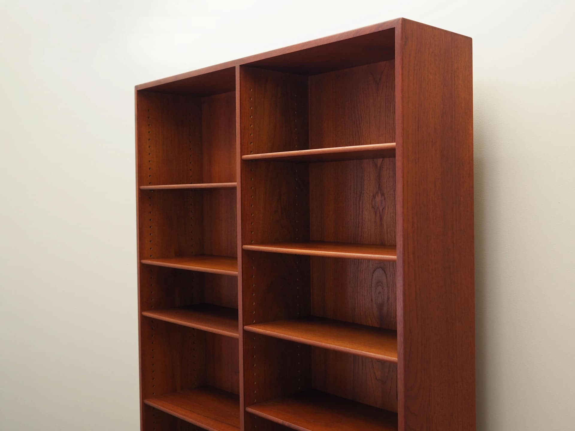 Bookcase, dark brown teak, by B. Mogensen, Denmark, 1960s. - 41159