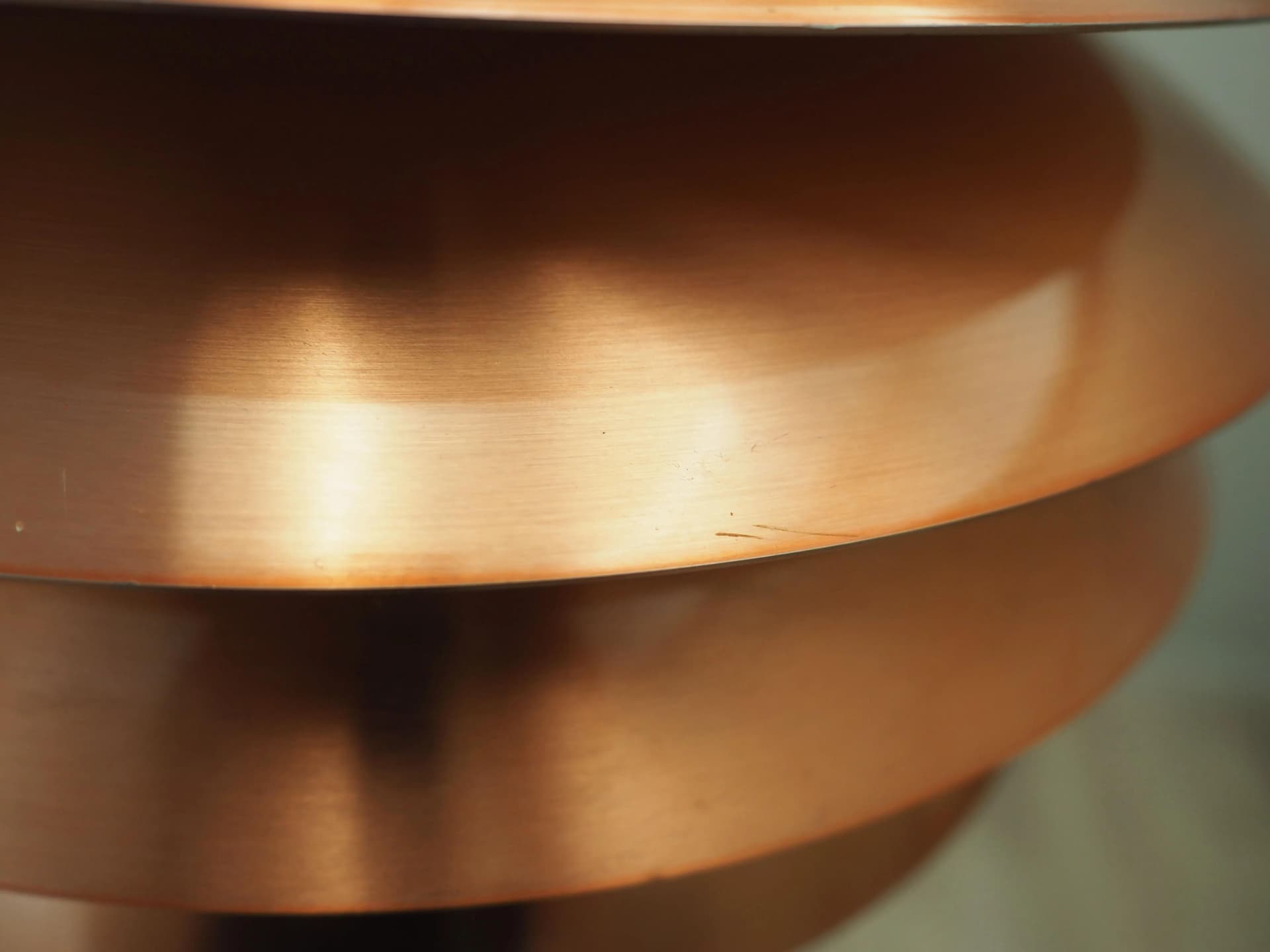 Pendant Lamp Barcelona, pink metal, by B. Karlby, Lyfa, Denmark, 1980s. - 41114