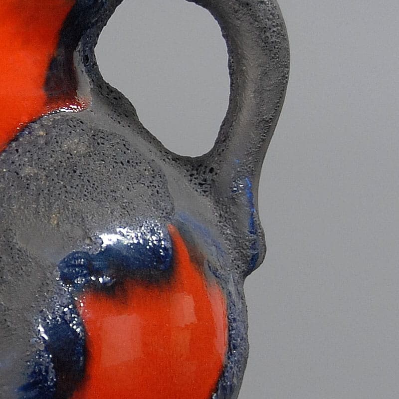 Vase Roth Marei, grey, ceramics, Germany, 1960s. - 41828