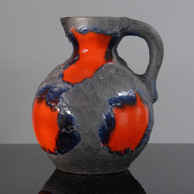 Vase Roth Marei, grey, ceramics, Germany, 1960s. - 41825