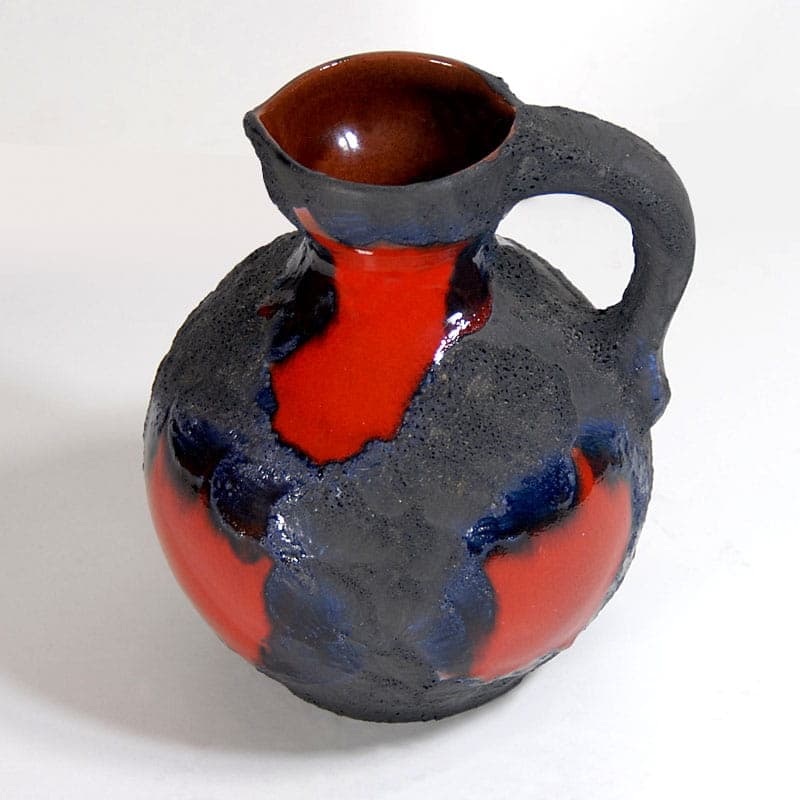 Vase Roth Marei, grey, ceramics, Germany, 1960s. - 41826