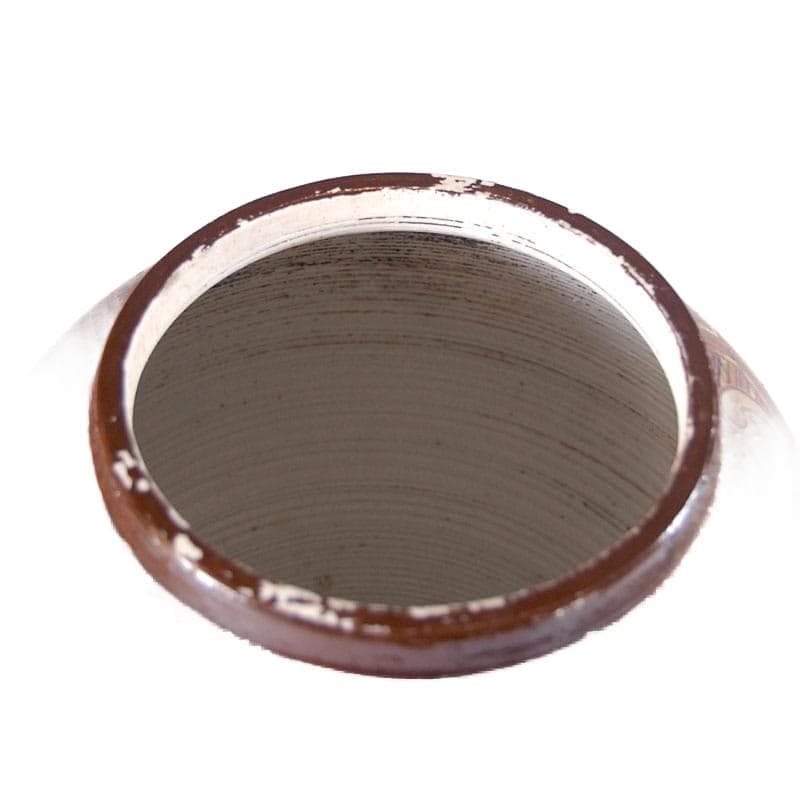 Vase Arita, dark brown ceramic, Japan, 19th c. - 41764