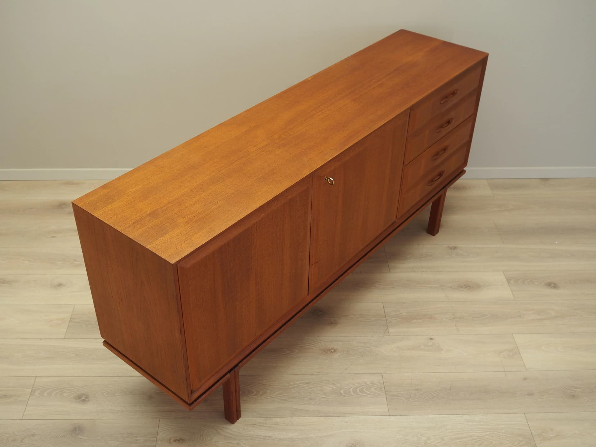 Sideboard, brązowy, teak, Szwecja, lata 60. - 41063