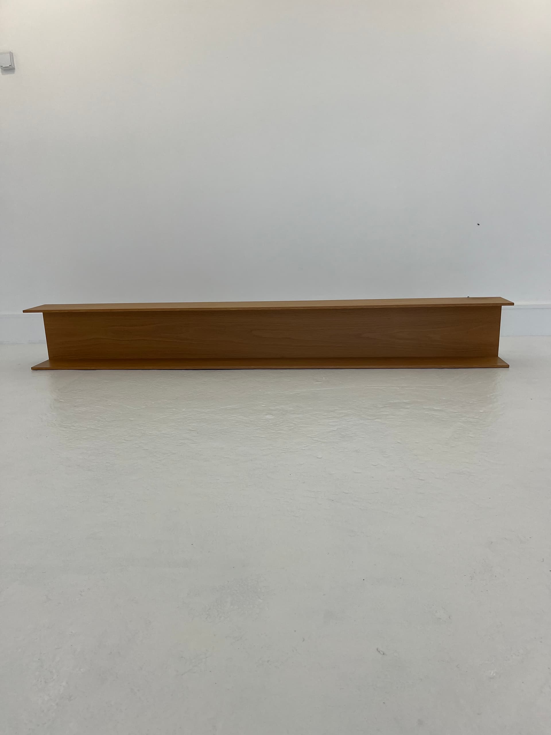 Półka ścienna, drewno wiśnia, proj. W. Wirtz, dla Wilhelm Renz, Niemcy, lata 60. - 40870