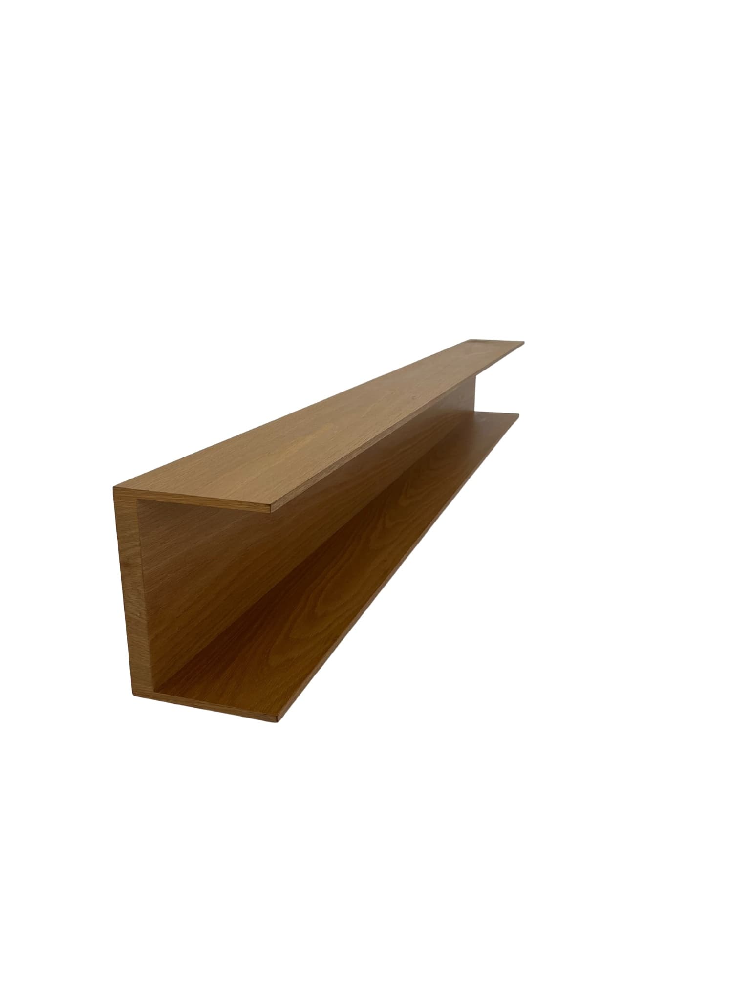 Półka ścienna, drewno wiśnia, proj. W. Wirtz, dla Wilhelm Renz, Niemcy, lata 60.