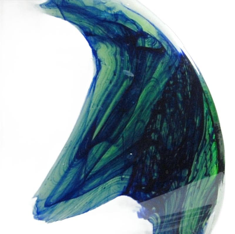 Duży szklany wazon, Niemcy, lata 80. - 4419