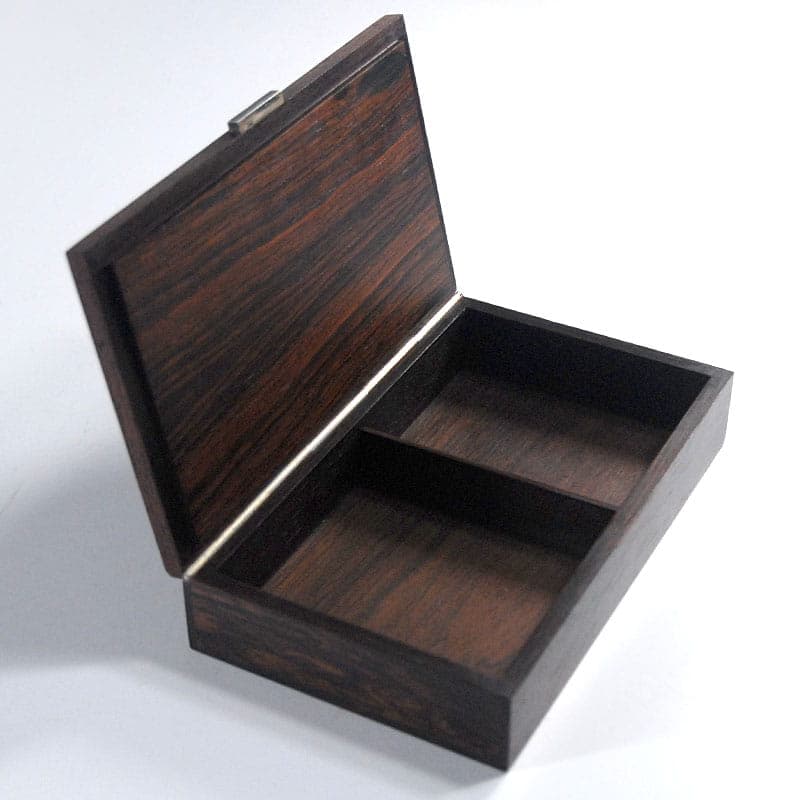 Kasetka, palisander brązowy, Hans Hansen, Dania, lata 60. - 41721