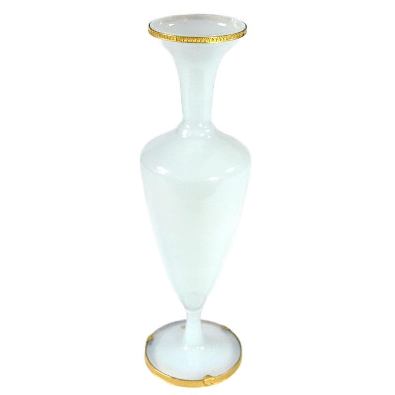 Opalizujący wazon szklany, M.B. Créations Artistiques, Francja, lata 50. - 4398