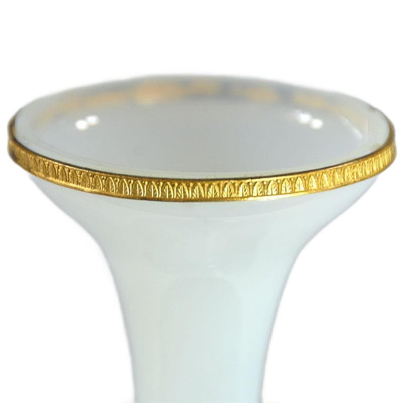 Opalizujący wazon szklany, M.B. Créations Artistiques, Francja, lata 50. - 4410