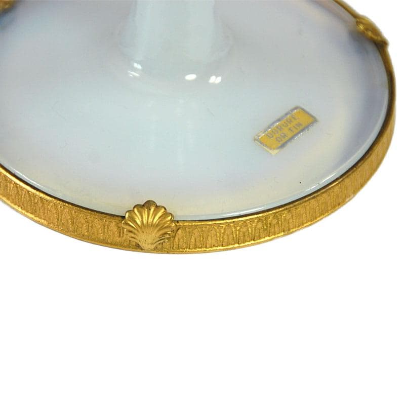 Opalizujący wazon szklany, M.B. Créations Artistiques, Francja, lata 50. - 4402