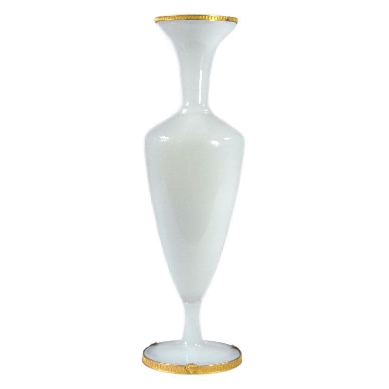 Opalizujący wazon szklany, M.B. Créations Artistiques, Francja, lata 50. - 4412