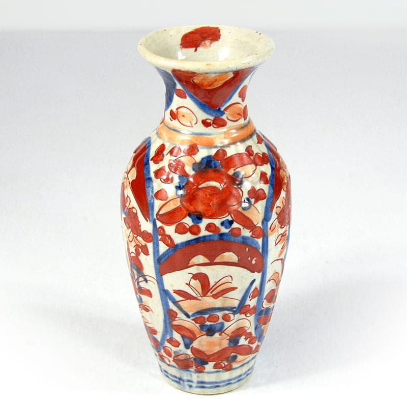 Wazon Imari, ceramika biała, Japonia, początek XX w. - 41623