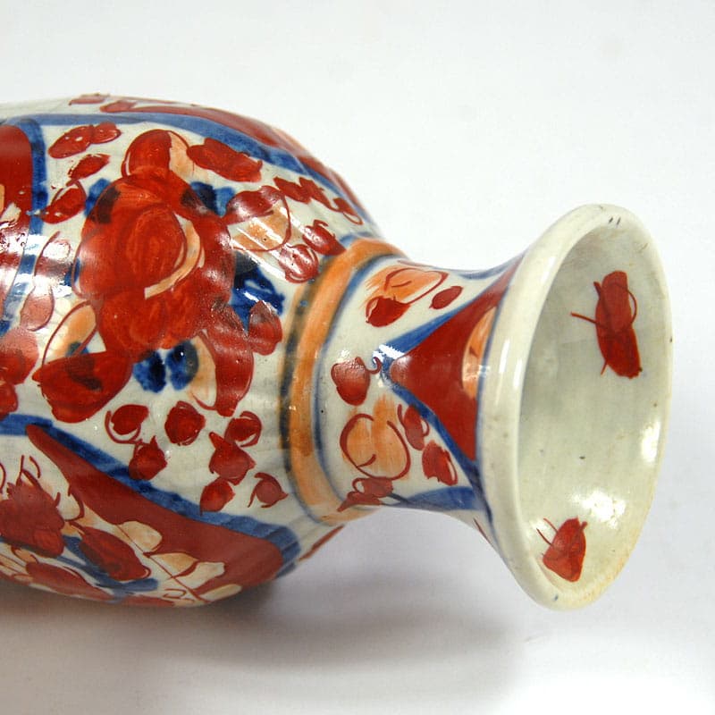 Wazon Imari, ceramika biała, Japonia, początek XX w. - 41625